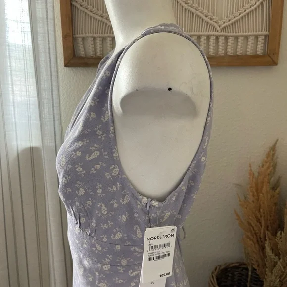 Treasure & Bond Calendar Floral Maxi Dress Size Small - Picture 7 of 16